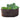 Root Pouch Raised Garden Bed filled with soil and ready for Growing Vegetables, flowers or herbs or trees.