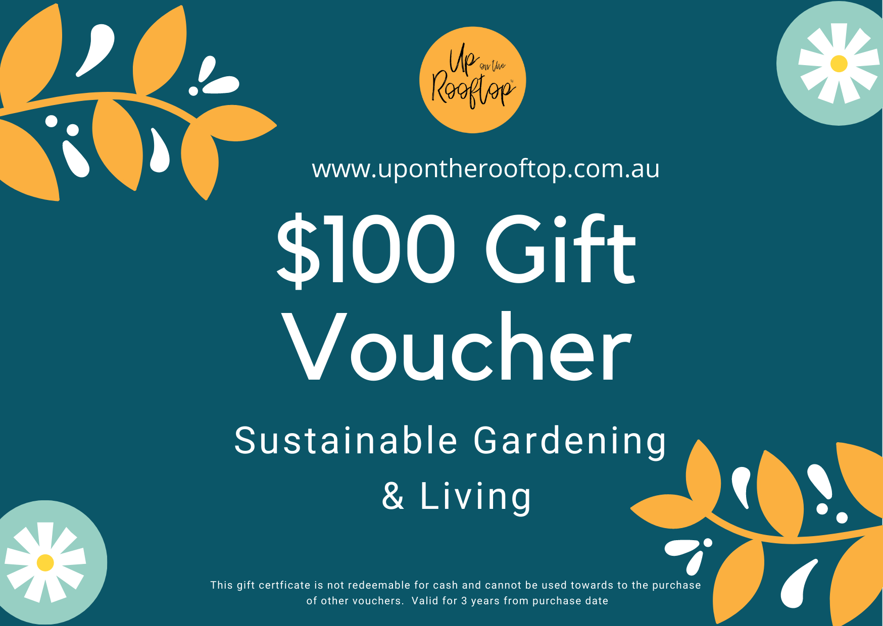 Garden Gifts Gift Voucher For Gardeners Up On The Rooftop