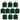 BULK PACK Forest Green Root Pouch Grow Bags