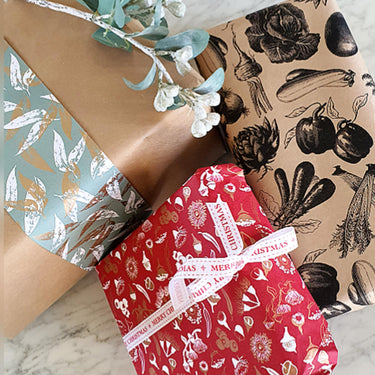 Gift Wrapping with Hand-Written Card