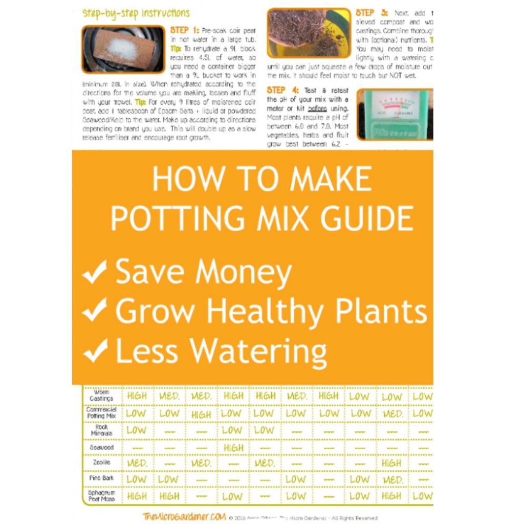 Make Potting Mix At Home Guide Up On The Rooftop