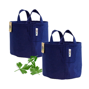 Navy Root Pouch Grow Bag Twin Packs